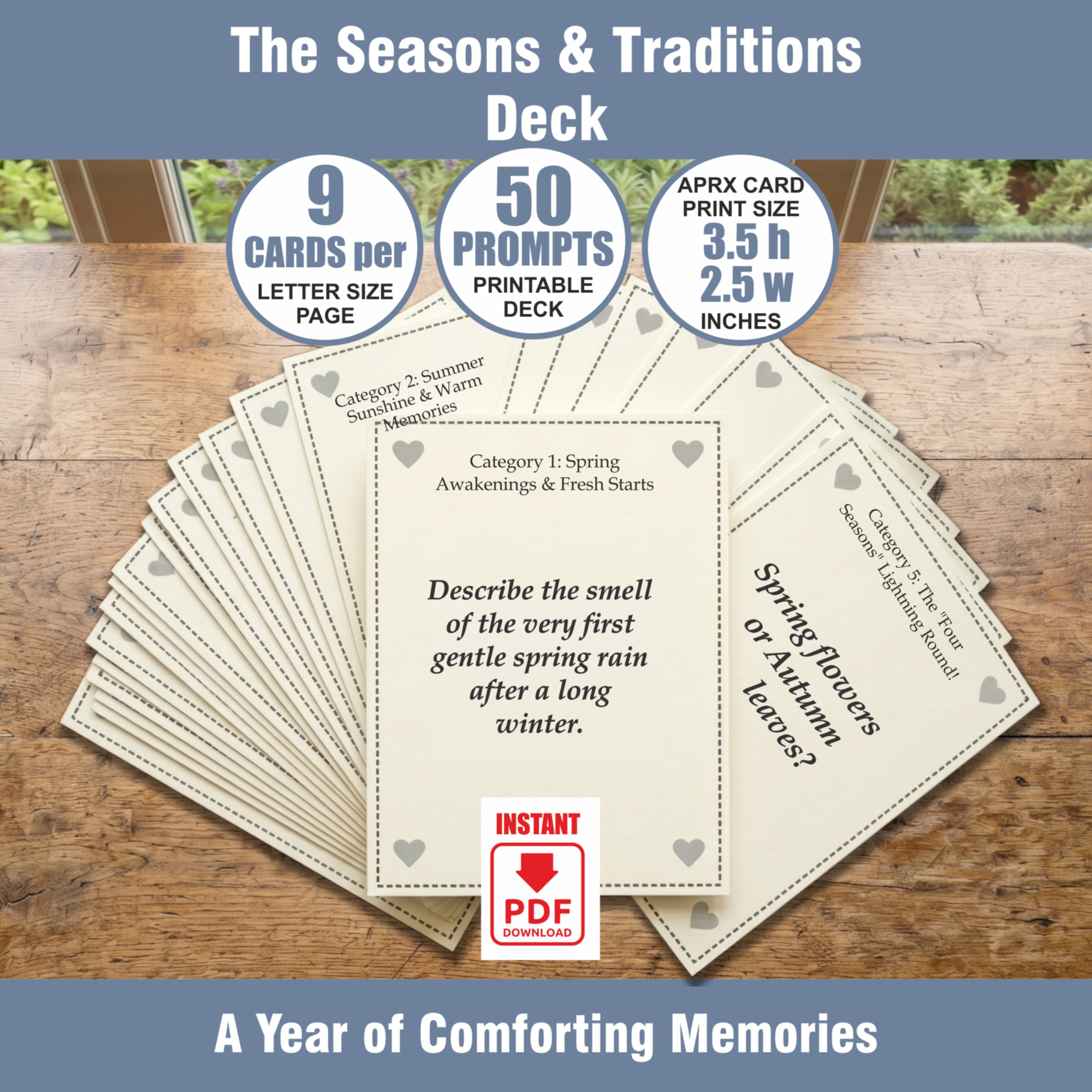 The Seasons & Traditions Deck